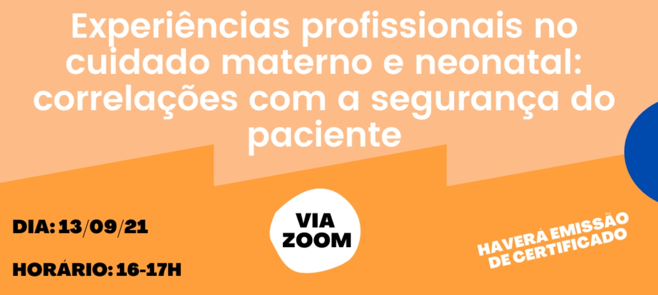 Experiências profissionais no cuidado materno e neonatal: correlações com a segurança do paciente