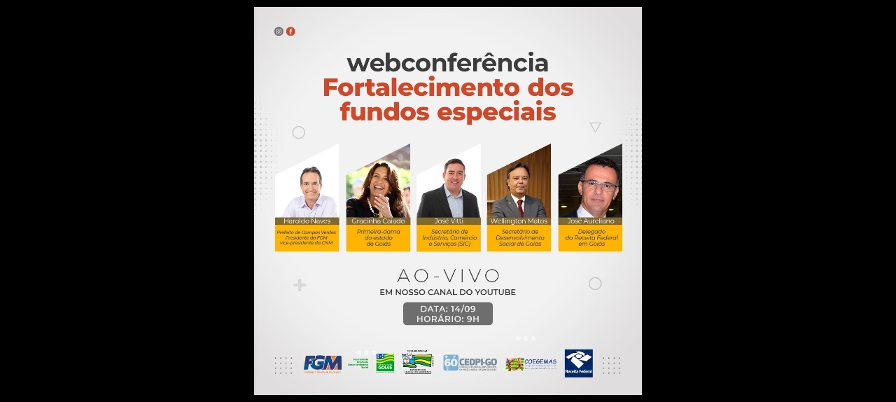 Webconferência: Fortalecimento dos fundos especiais