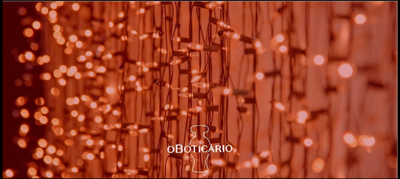 Energização de Natal 2021 - O Boticário 13/10 - 15:00 h