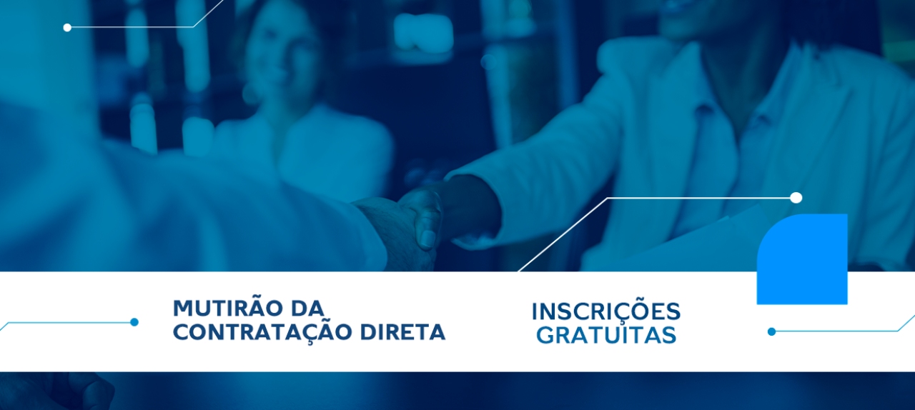 MUTIRÃO DA CONTRATAÇÃO DIRETA