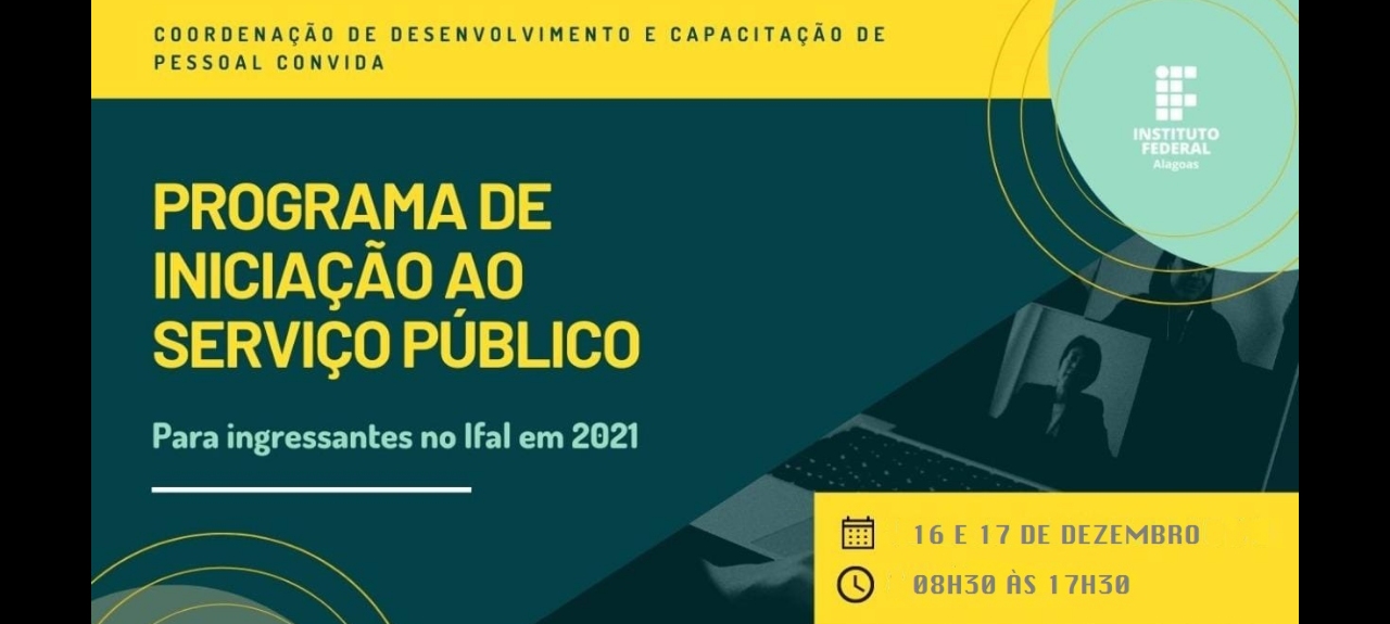 PROGRAMA DE INICIAÇÃO AO SERVIÇO PÚBLICO 2021