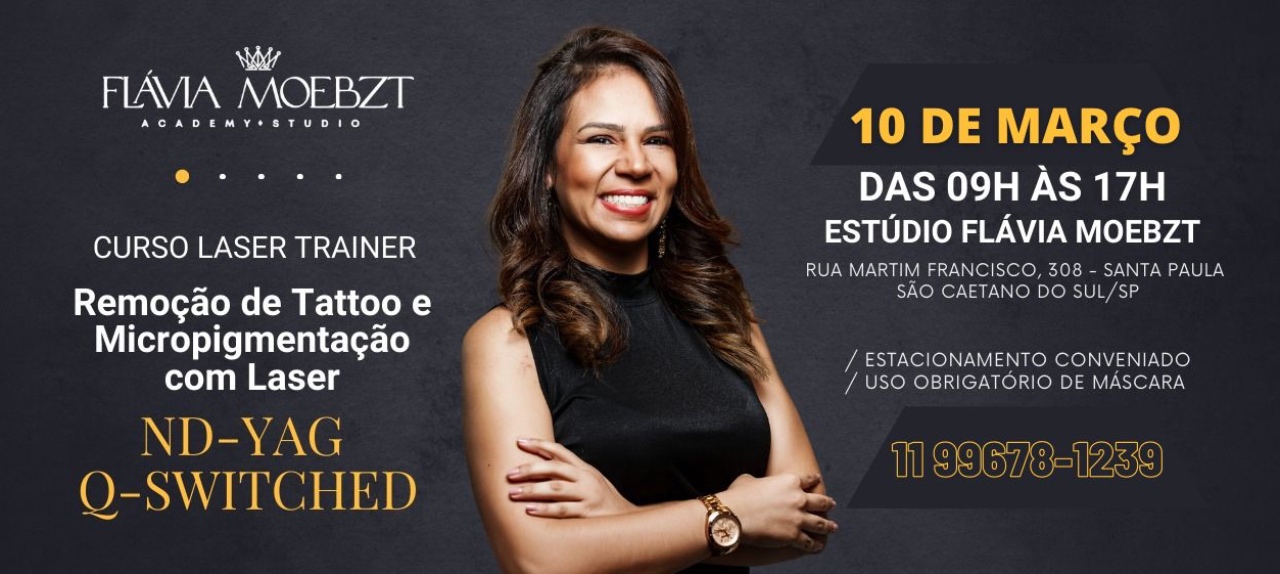 Curso 'Remoção de Pigmento a Laser