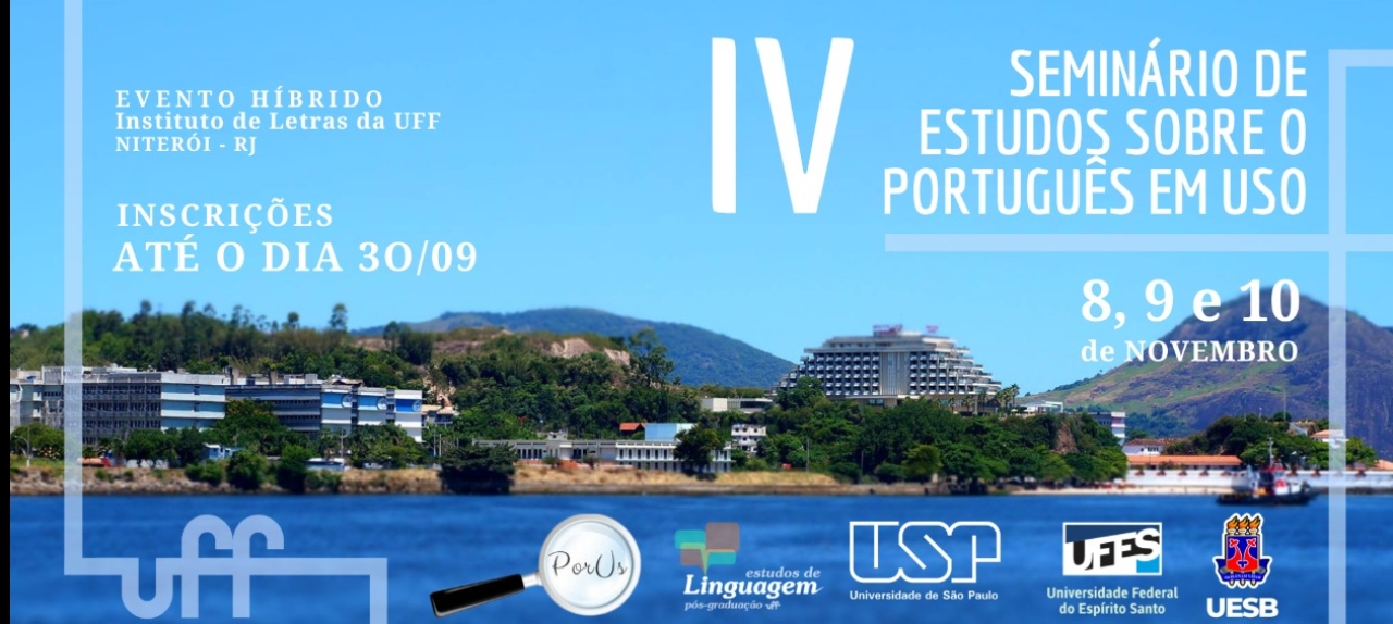 IV SEMINÁRIO DE ESTUDOS SOBRE O PORTUGUÊS EM USO