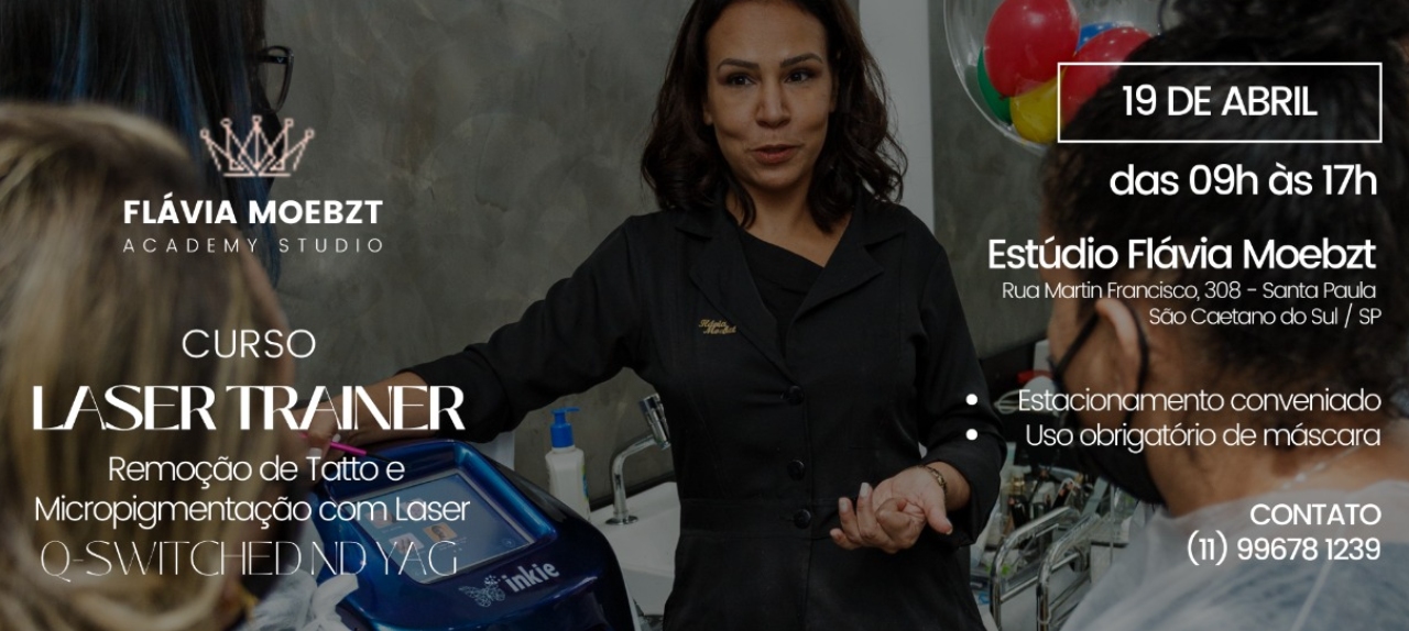 Curso 'Remoção de Pigmento a Laser
