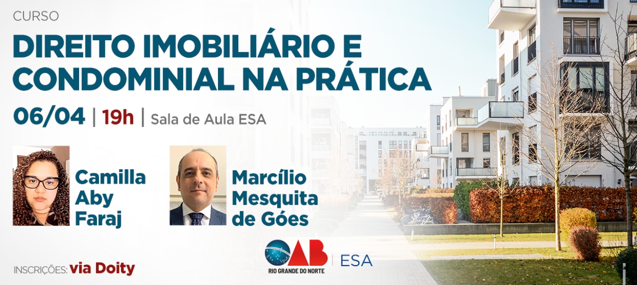 CURSO DIREITO IMOBILIÁRIO E CONDOMINIAL NA PRÁTICA