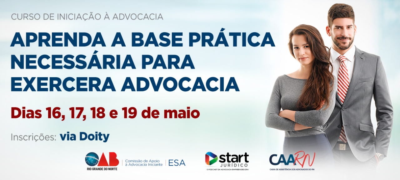 WEBINAR -  CURSO START JURÍDICO - SUBSEÇÃO MOSSORÓ