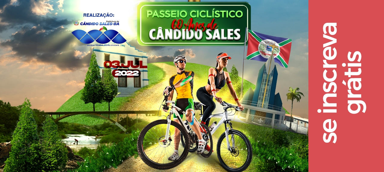1º PASSEIO CICLÍSTICO DE CÂNDIDO SALES-BA