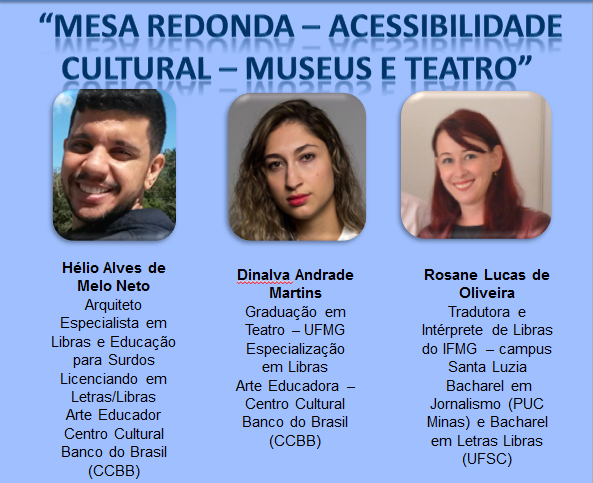 Setembro Azul - Mesa 1 - Acessibilidade Cultural