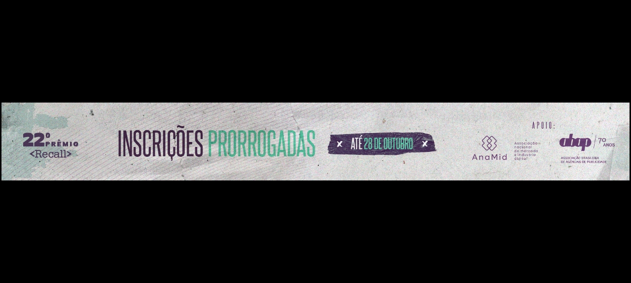 22º PRÊMIO RECALL DE CRIAÇÃO PUBLICITÁRIA