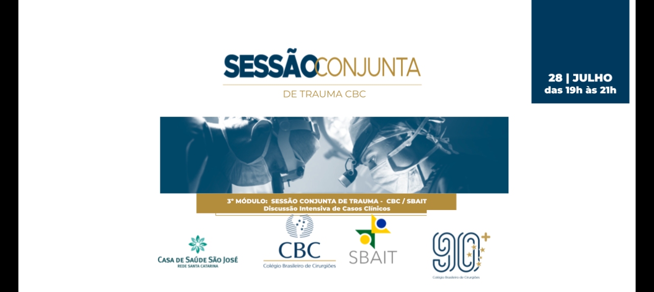 3º módulo: Trauma  - Discussão Interativa de Casos Clínicos