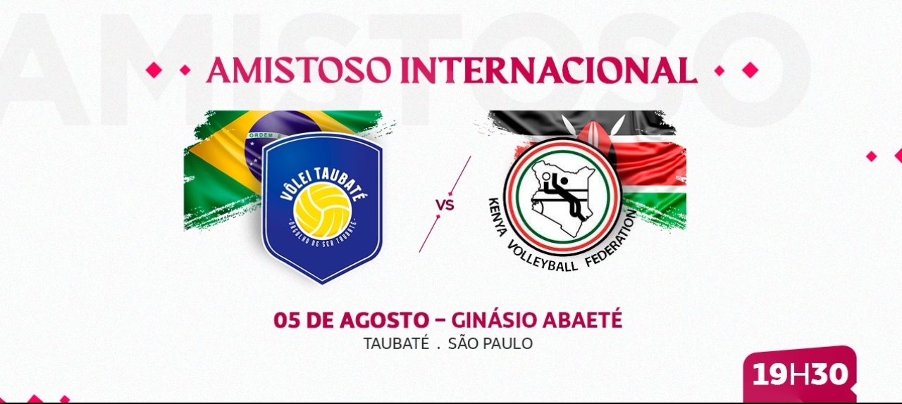 AMISTOSO INTERNACIONAL - VOLEI TAUBATE x QUENIA