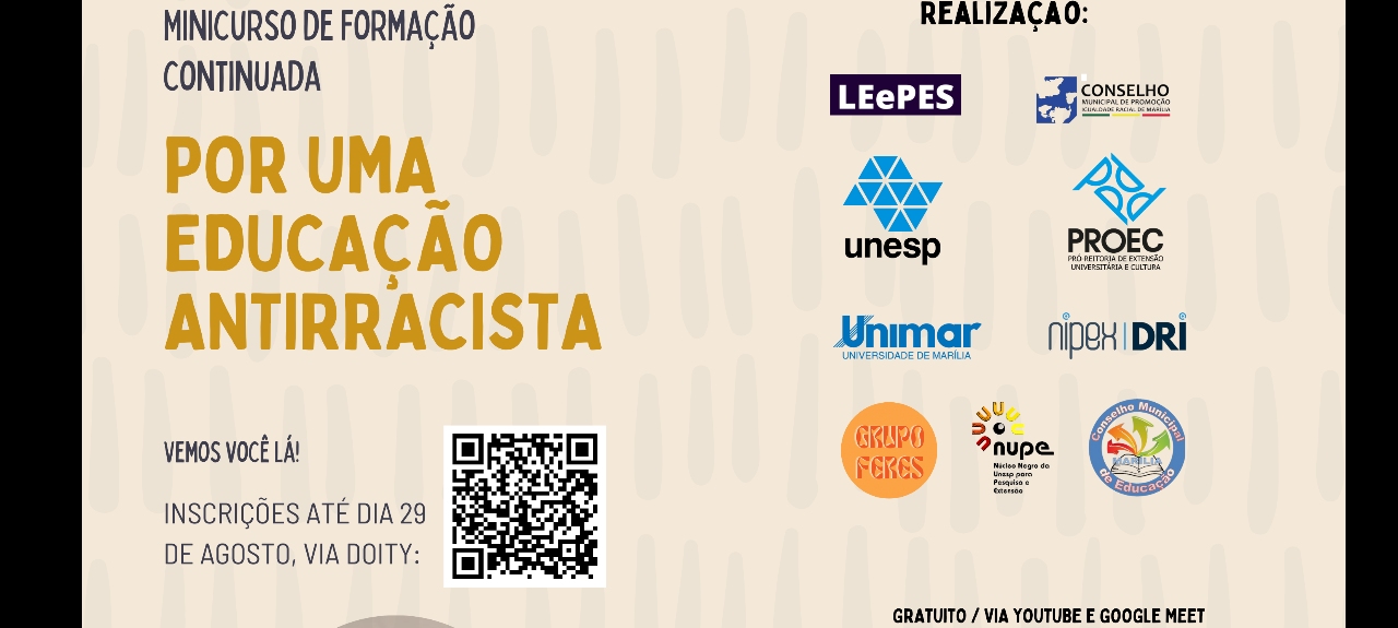 Minicurso: Por uma Educação Antirracista