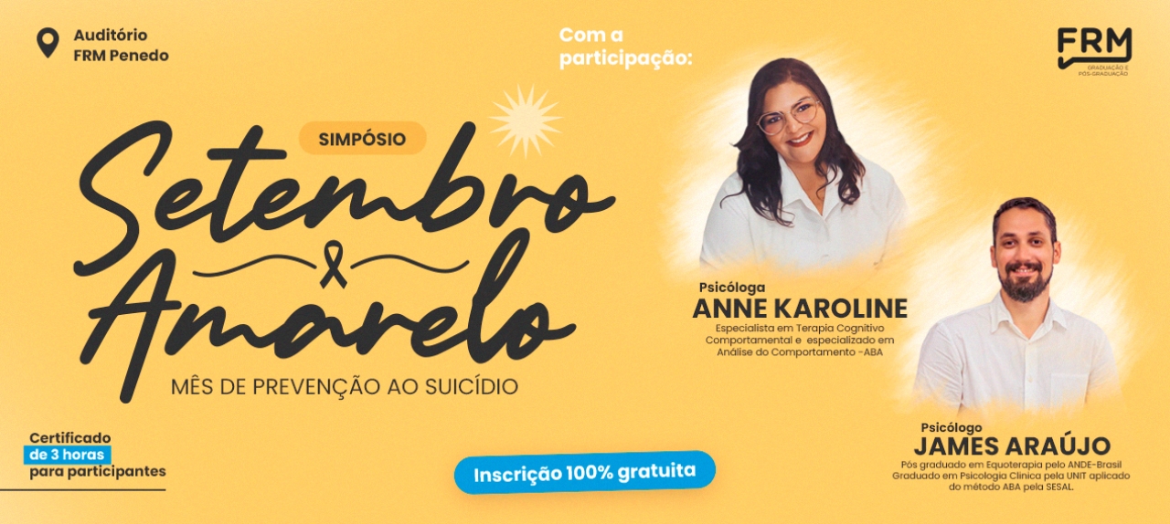 Simpósio Setembro Amarelo