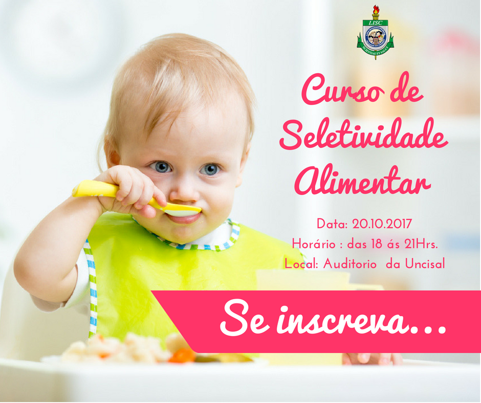 Curso sobre Seletividade alimentar