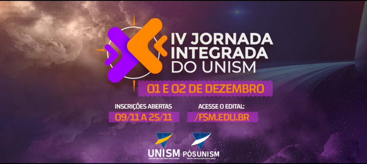 IV JORNADA INTEGRADA DO CENTRO UNIVERSITÁRIO SANTA MARIA
