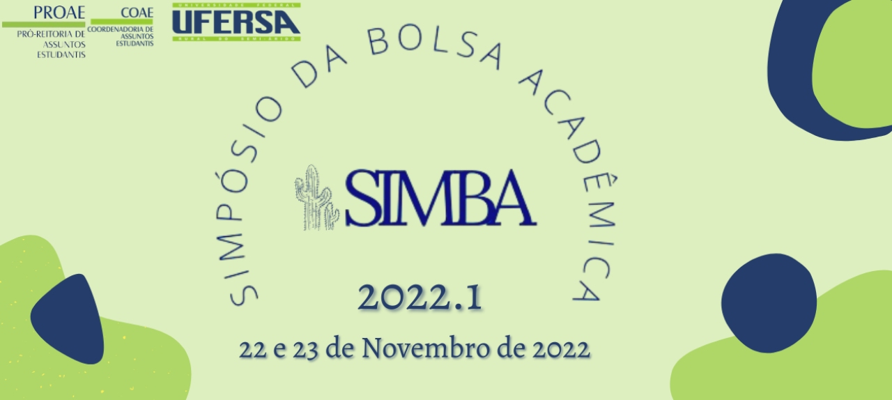 Simpósio da Bolsa Acadêmica 2022.1