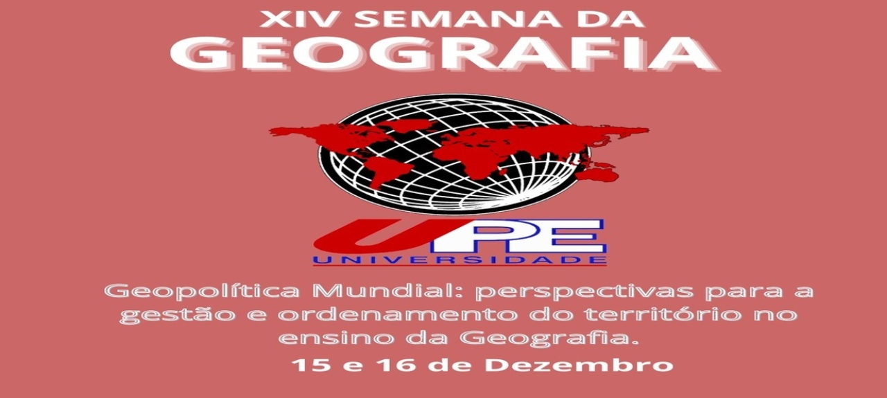 XIV SEMANA DE GEOGRAFIA