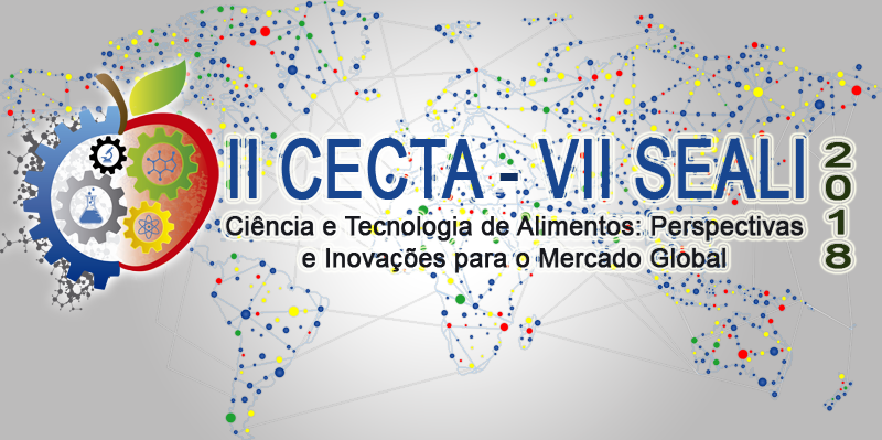 II Congresso de Engenharia, Ciência e Tecnologia de Alimentos / VII Semana de Engenharia de Alimentos - II CECTA | VII SEALI 2018