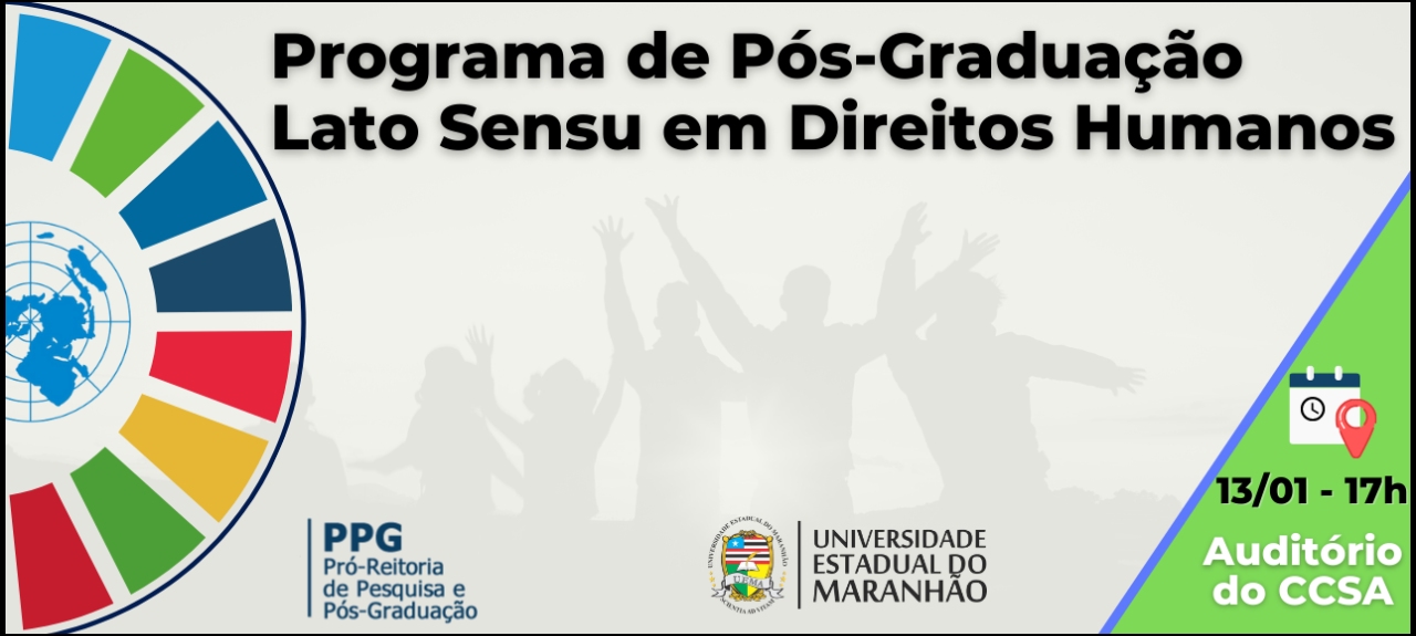 PROGRAMA DE PÓS-GRADUAÇÃO LATO SENSU EM DIREITOS HUMANOS - AULA INAUGURAL