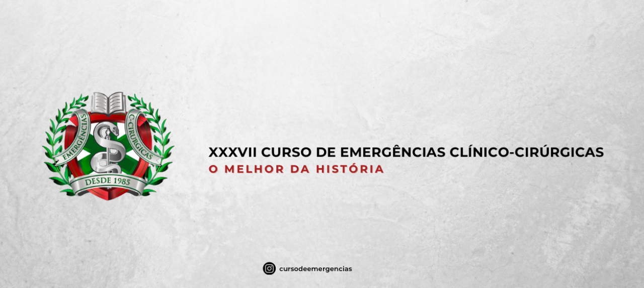 XXXVII Curso de Emergências Clínico-Cirúrgicas