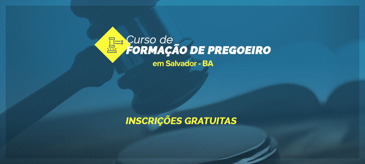 Curso Formação de Pregoeiro