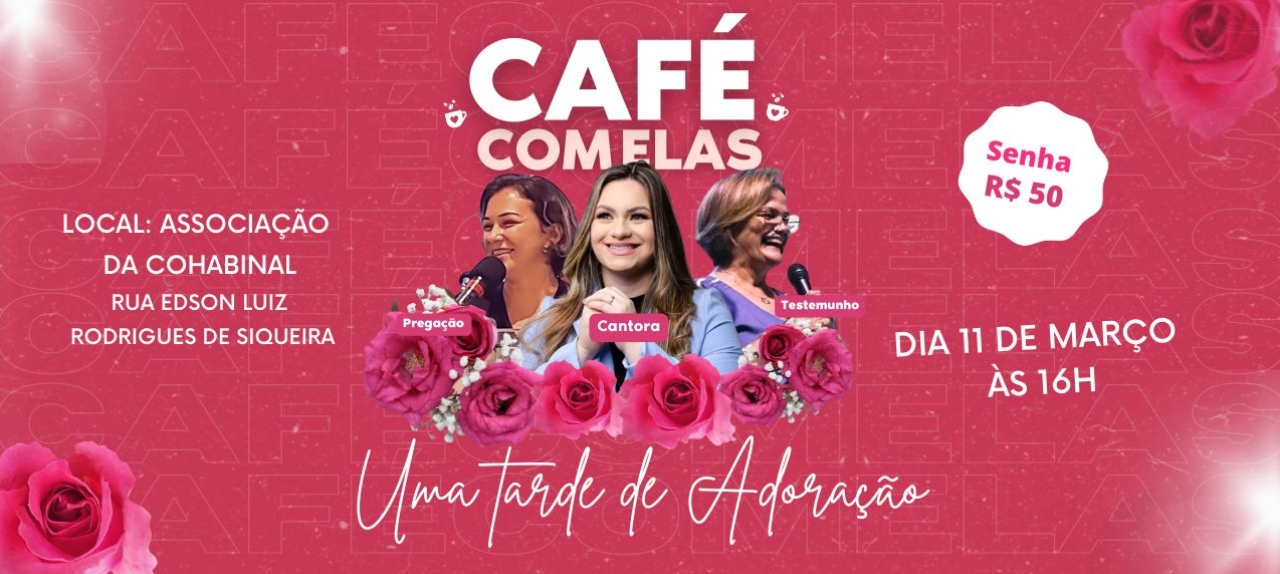 Café com Elas - 10 de Março de 2023