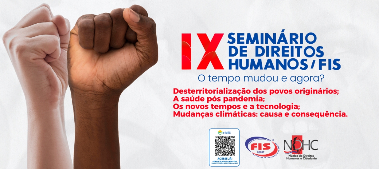 IX SEMINÁRIO DE DIREITOS HUMANOS: