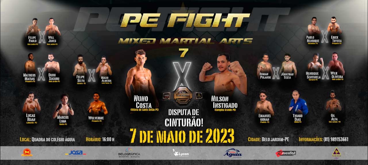 PE FIGHT 7 - BELO JARDIM