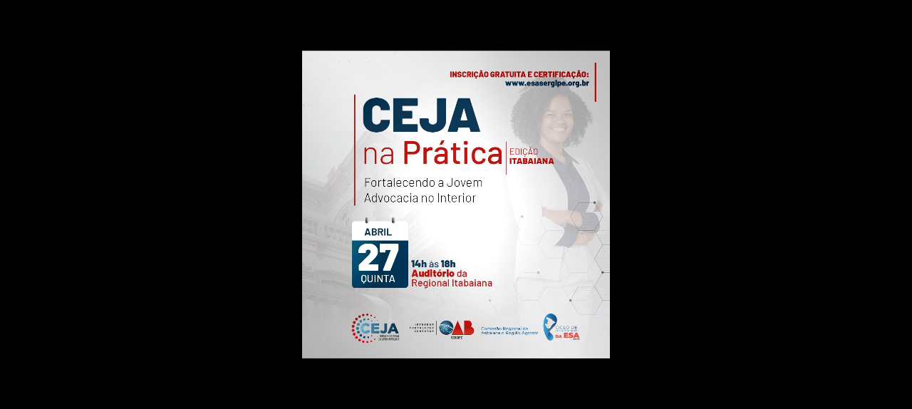 CEJA na Prática - Edição Itabaiana