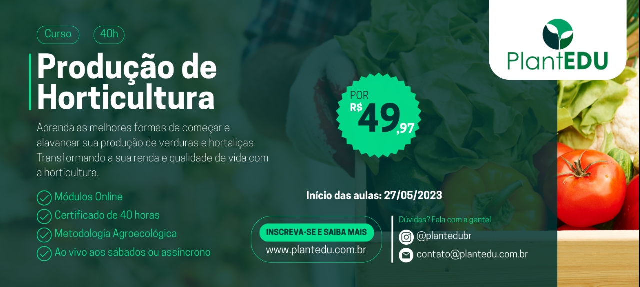 Produção de Horticultura
