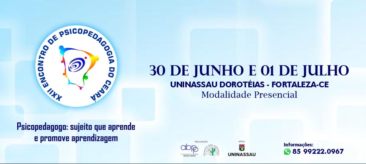 XXII ENCONTRO DE PSICOPEDAGOGIA DO CEARÁ