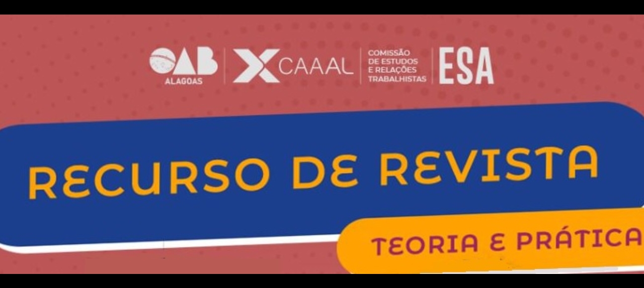 RECURSO DE REVISTA - Teoria e prática