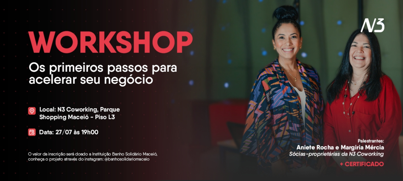 Workshop: Os primeiros passos para acelerar seu negócio