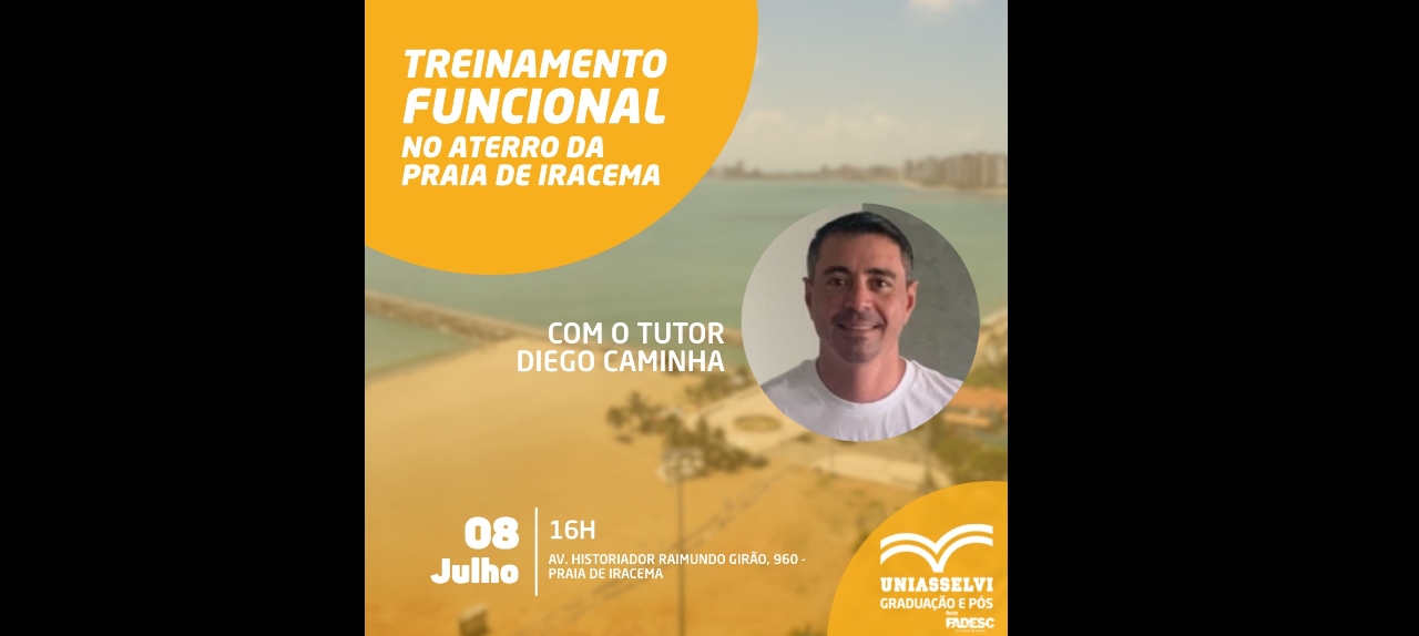 AULÃO DE FÉRIAS. TREINAMENTO FUNCIONAL NO ATERRO DA PRAIA DE IRACEMA .