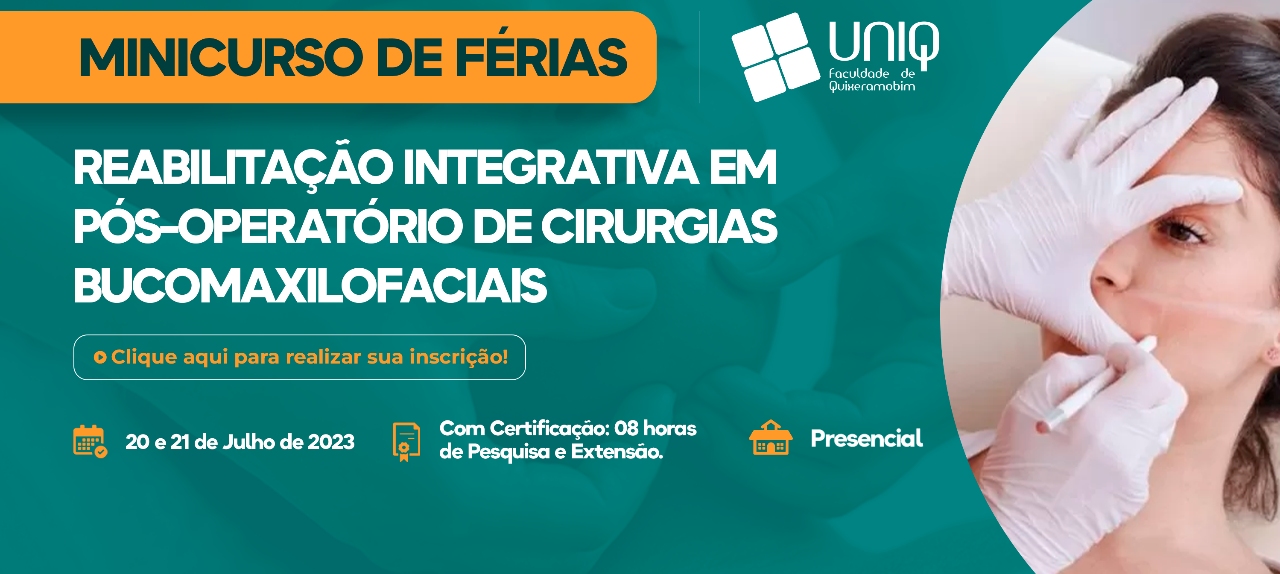 Reabilitação Integrativa em Pós-Operatório de Cirurgias Bucomaxilofaciais