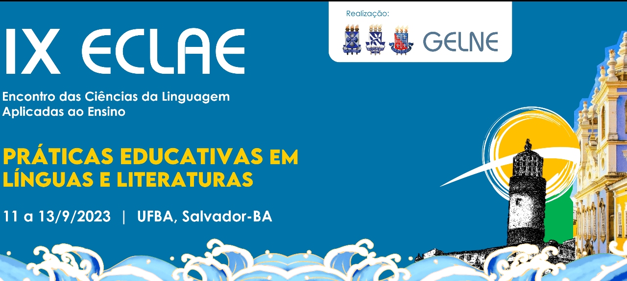 IX ECLAE - Encontros das Ciências da Linguagem Aplicadas ao Ensino
