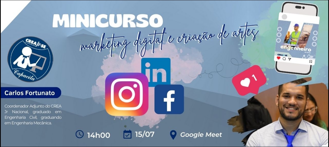 Minicurso: Marketing Digital e Criação de Artes