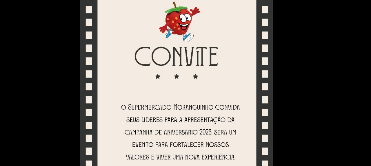 Apresentação Campanha de Aniversario 2023 Moranguinho