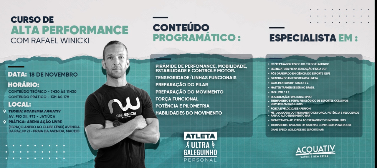 Curso de alta performance com Rafael Winicki