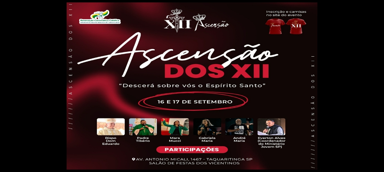 Retiro Espiritual Católico - Ascensão dos XII