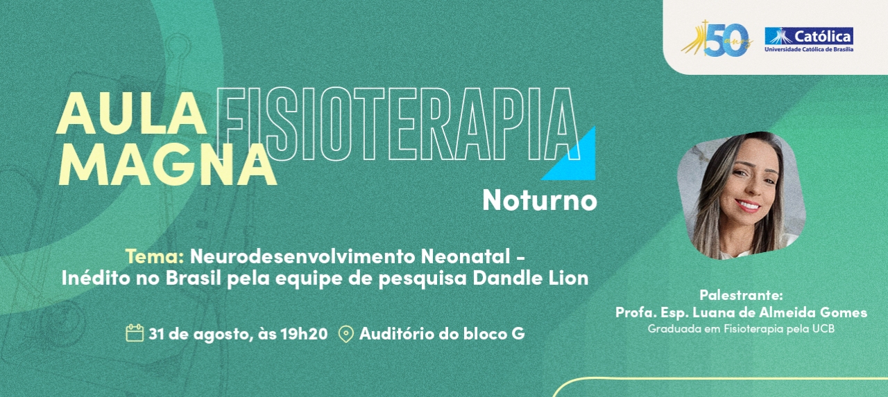 Aula Magna Curso de Fisioterapia UCB - Noturno