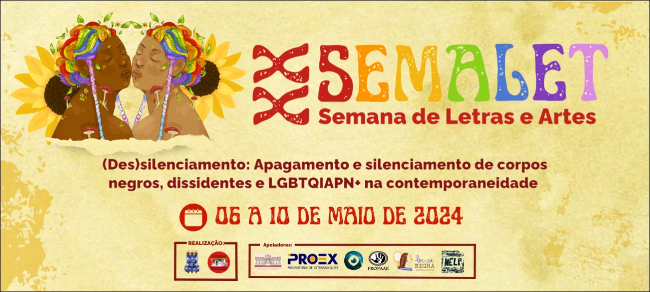 XX SEMALET - SEMANA DE LETRAS E ARTES DA UEFS