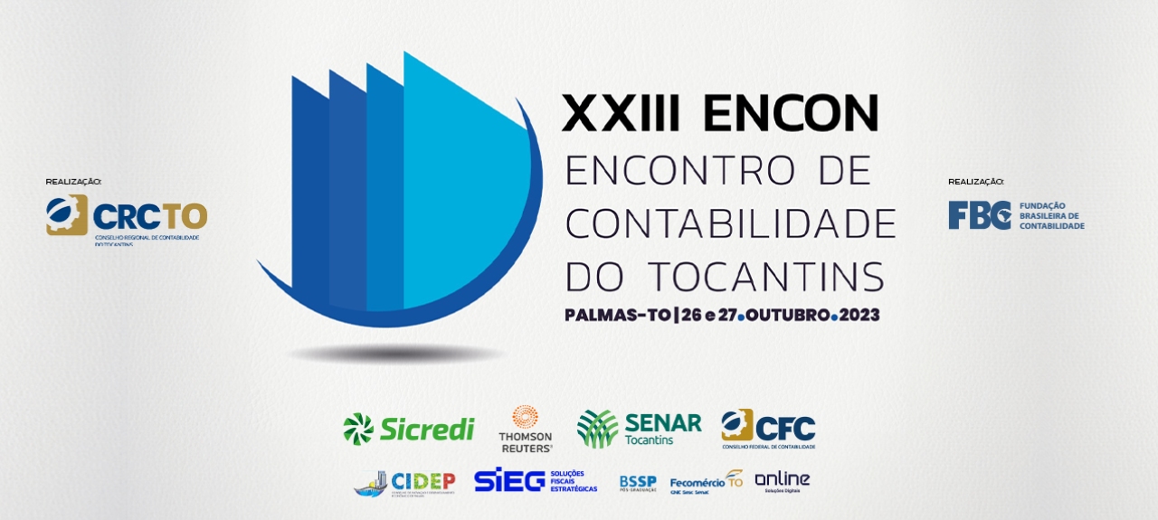 XXIII ENCONTRO DE CONTABILIDADE DO TOCANTINS