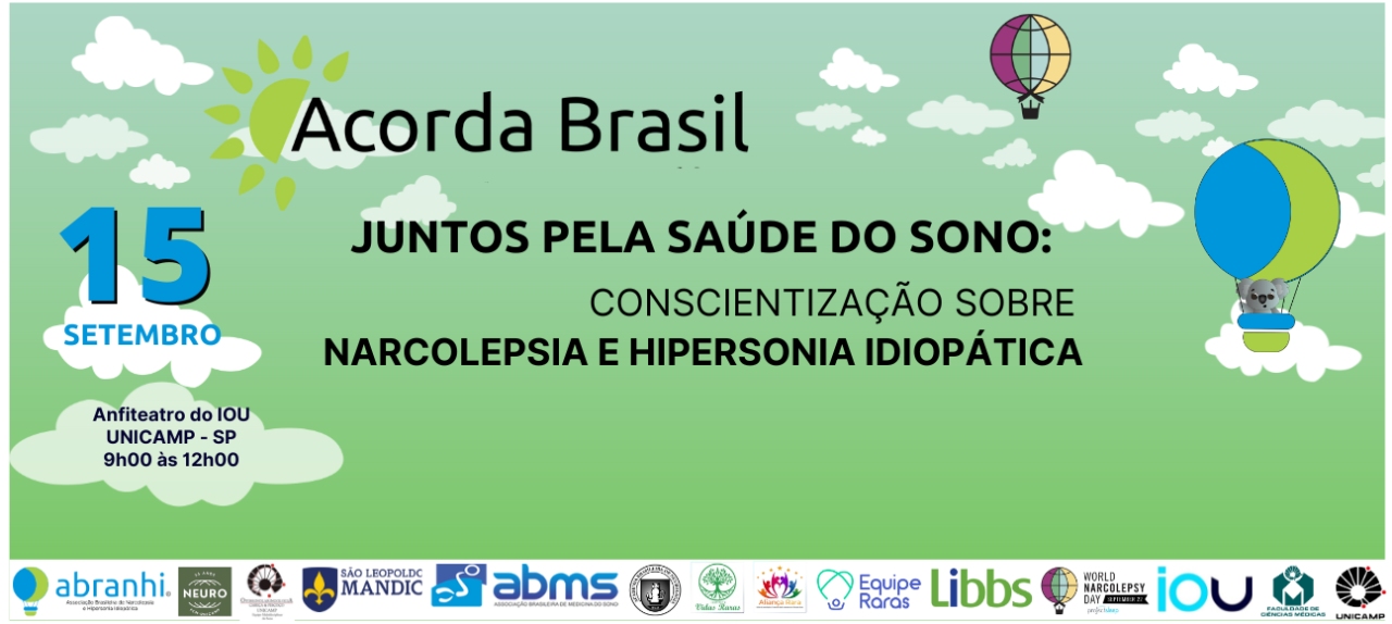 JUNTOS PELA SAÚDE  DO SONO:Conscientização sobre Narcolepsia e Hipersonia Idiopática