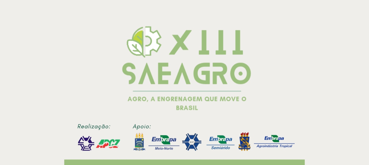 XIII Semana Acadêmica de Engenharia Agronômica - SAEAGRO