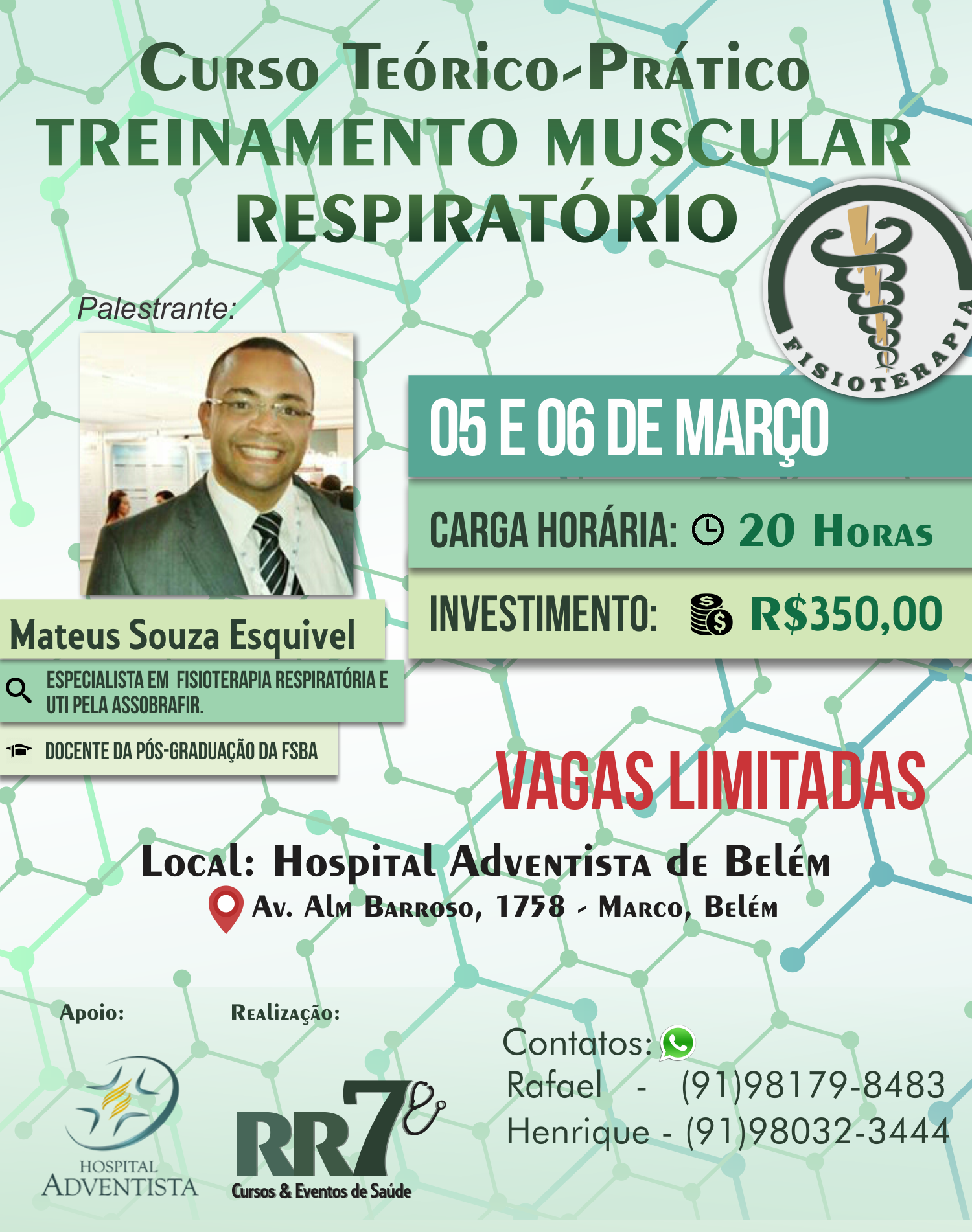 TREINAMENTO MUSCULAR RESPIRATÓRIO TREINAMENTO MUSCULAR RESPIRATÓRIO
