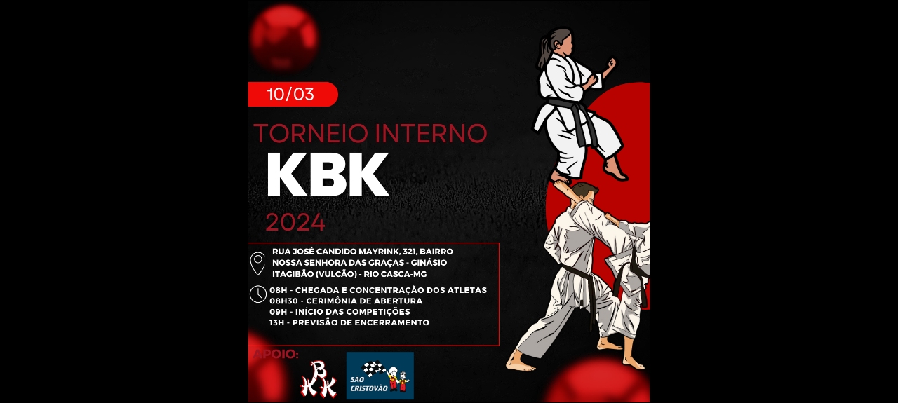 Torneio Interno KBK 2023 - Rio Casca