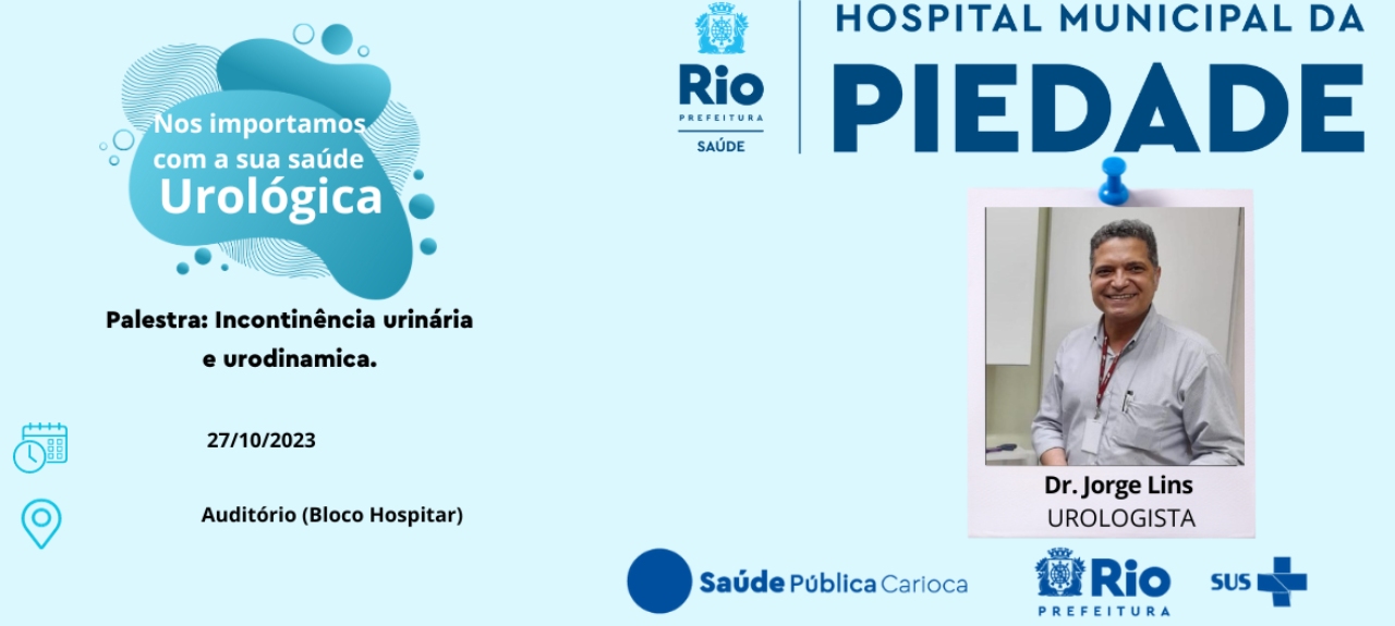 PALESTRA : Incontinência Urinária e Urodinâmica. 