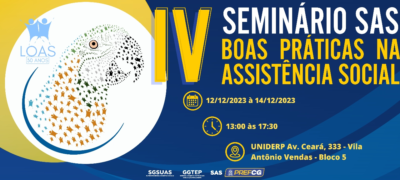 IV Seminário Boas Práticas na SAS