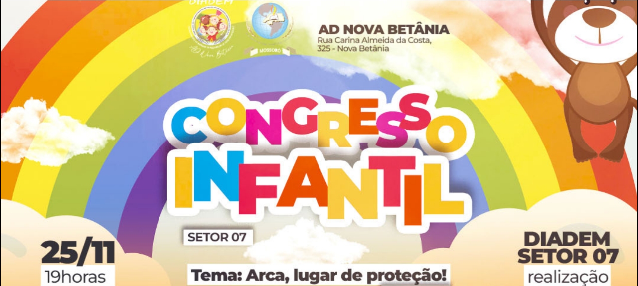 Congresso Infantil Setor VII -  Nova Betânia (Mossoró/RN)